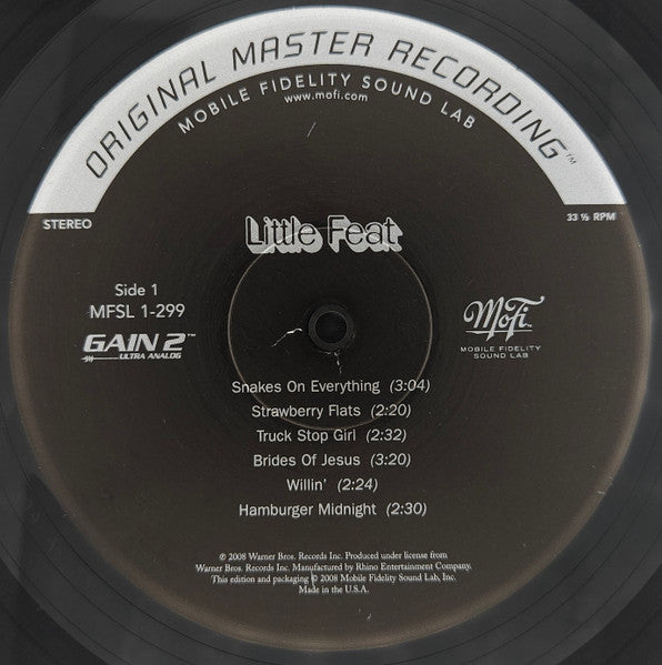 Little Feat : Little Feat (LP, Album, Num, RE, RP, S/Edition, 180)