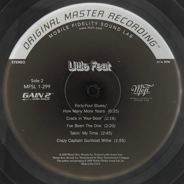 Little Feat : Little Feat (LP, Album, Num, RE, RP, S/Edition, 180)