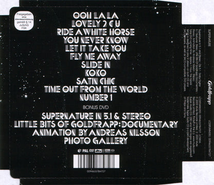 Goldfrapp : Supernature (SACD, Hybrid, Multichannel, Album + DVD-V, Multich)