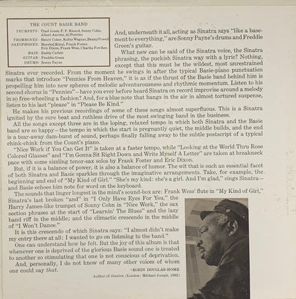 Frank Sinatra - Count Basie : Sinatra - Basie: An Historic Musical First (LP, Album, RE)