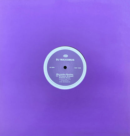 Something J / DJ Maxximus : Mercedes Bentley Vs Versace Armani (12")