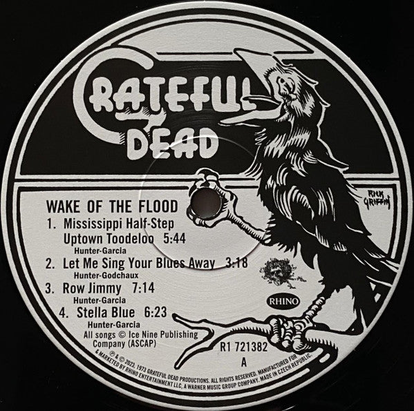 The Grateful Dead : Wake Of The Flood (LP, Album, RE, RM, 50t)