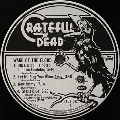 The Grateful Dead : Wake Of The Flood (LP, Album, RE, RM, 50t)