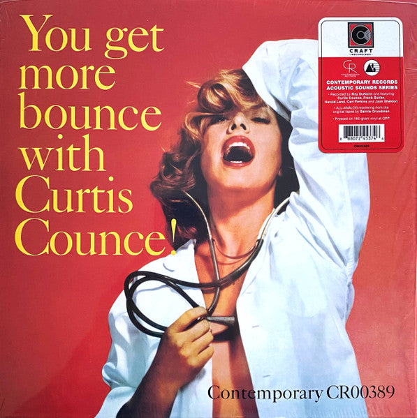 The Curtis Counce Group : You Get More Bounce With Curtis Counce! (LP, Album, RE, 180)