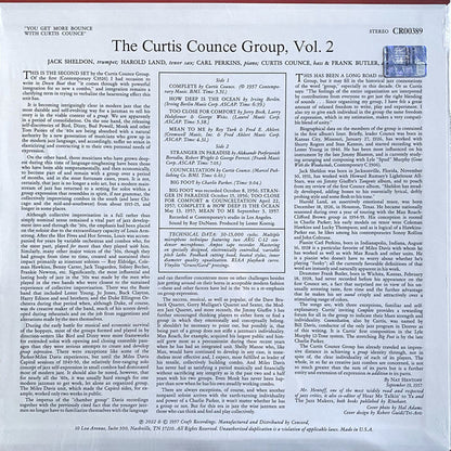 The Curtis Counce Group : You Get More Bounce With Curtis Counce! (LP, Album, RE, 180)