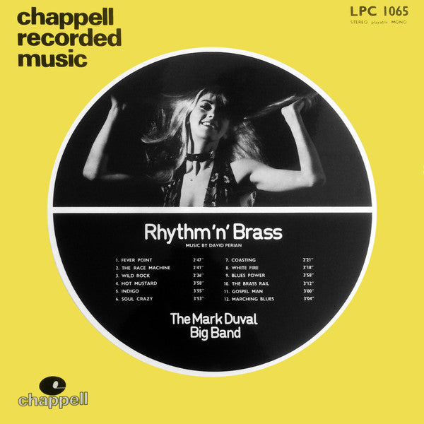 The Mark Duval Big Band : Rhythm 'N' Brass (LP)