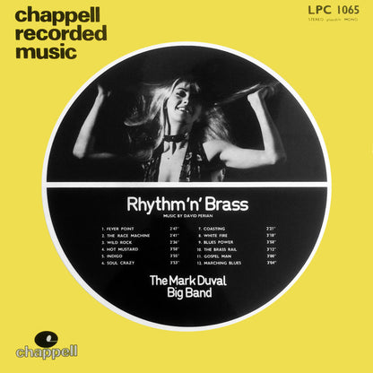 The Mark Duval Big Band : Rhythm 'N' Brass (LP)