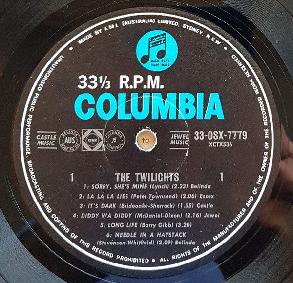 The Twilights (3) : The Twilights (LP, Album, Mono)
