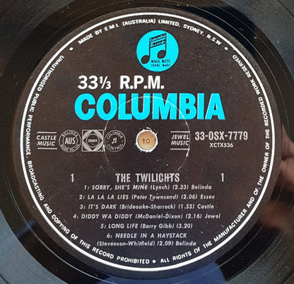 The Twilights (3) : The Twilights (LP, Album, Mono)