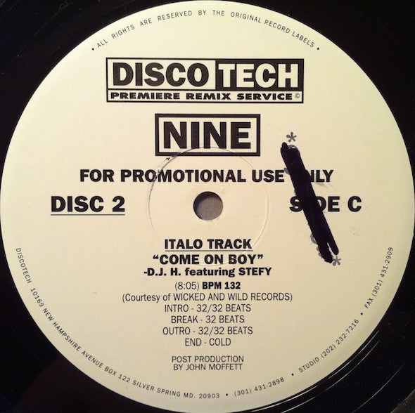 Various : DiscoTech Nine (2x12", Comp, Promo)