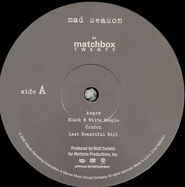 Matchbox Twenty : Mad Season (2xLP, Album)
