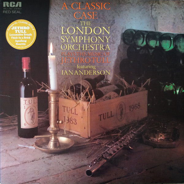 London Symphony Orchestra Featuring Ian Anderson : A Classic Case (The London Symphony Orchestra Plays The Music Of Jethro Tull Featuring Ian Anderson) (LP, Album, Ind)