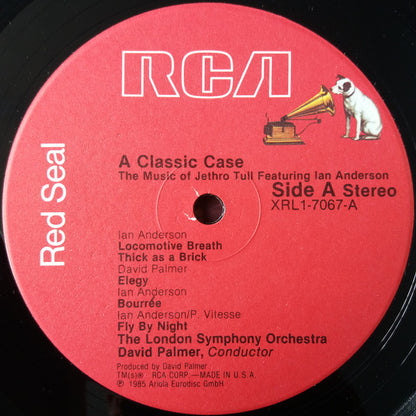 London Symphony Orchestra Featuring Ian Anderson : A Classic Case (The London Symphony Orchestra Plays The Music Of Jethro Tull Featuring Ian Anderson) (LP, Album, Ind)