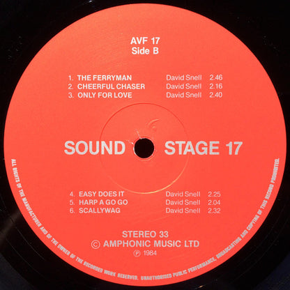 David Snell (2) : Sound Stage 17: Harp Plus (LP)