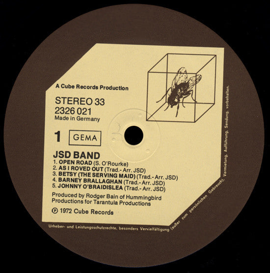 J.S.D. Band : JSD Band (LP, Album)