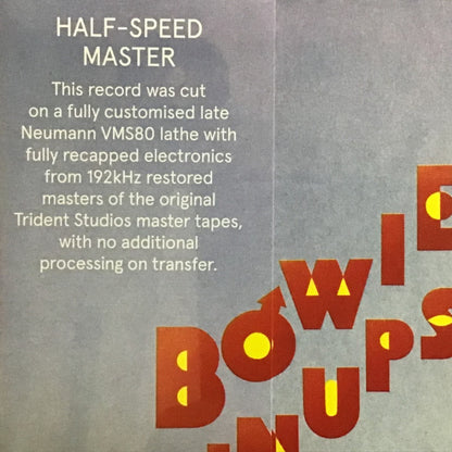 David Bowie : Pinups (LP, Album, RE, RM, Hal)