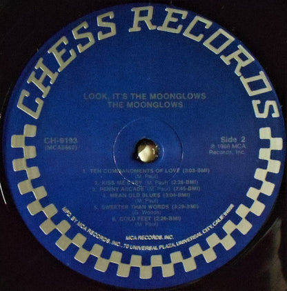 The Moonglows : Look! It's The Moonglows (LP, Album, RE)