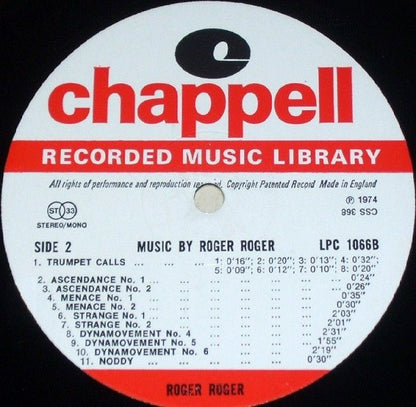 Roger Roger : Music By Roger Roger (LP)