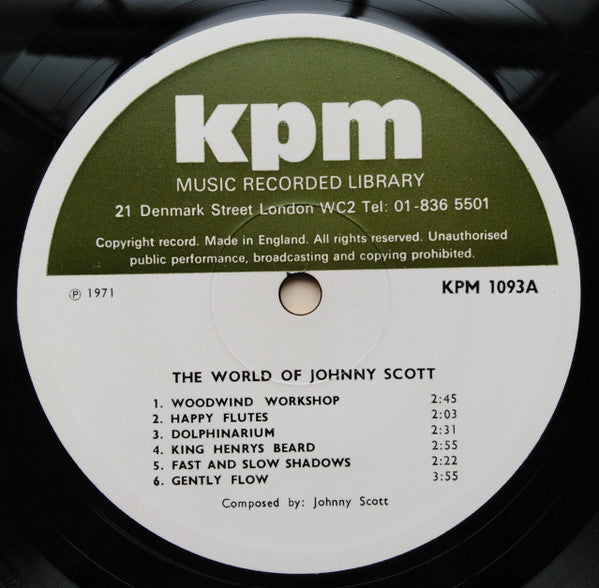 John Scott : The World Of Johnny Scott (LP)