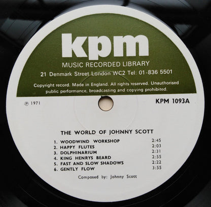 John Scott : The World Of Johnny Scott (LP)