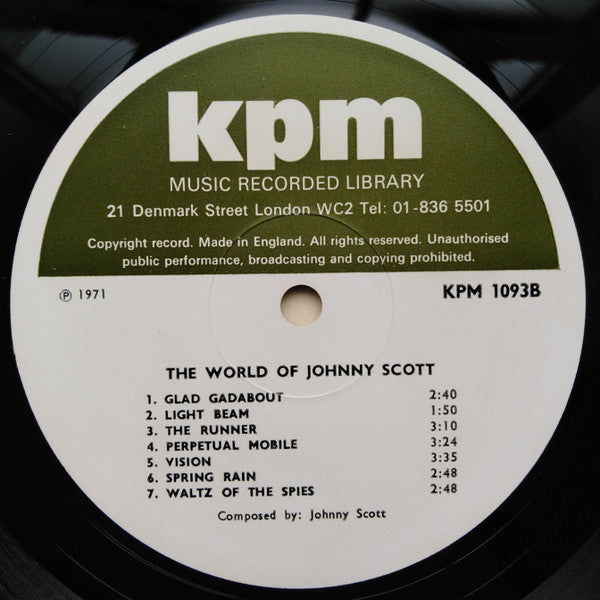 John Scott : The World Of Johnny Scott (LP)