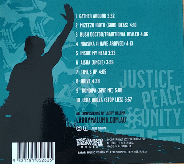 Larry Maluma : Justice (CD, Album)