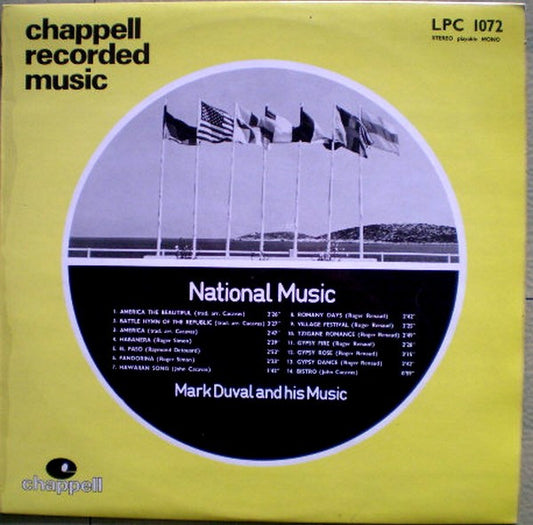 Mark Duval And His Music : National Music (LP)