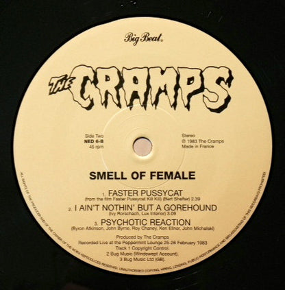 The Cramps : Smell Of Female (12", MiniAlbum, EP, RE)