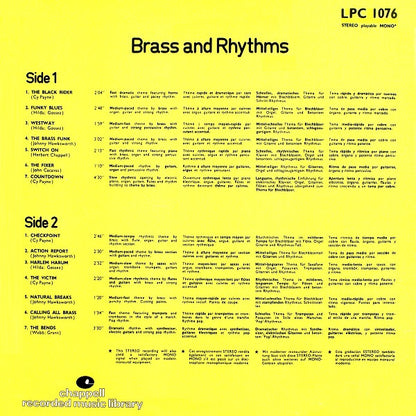 Mark Duval And His Music : Brass And Rhythms (LP)