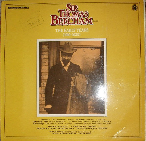 Sir Thomas Beecham : A Musical Biography (8xLP, Comp, Mono + LP, Comp + Box)