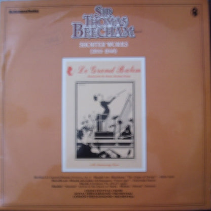 Sir Thomas Beecham : A Musical Biography (8xLP, Comp, Mono + LP, Comp + Box)