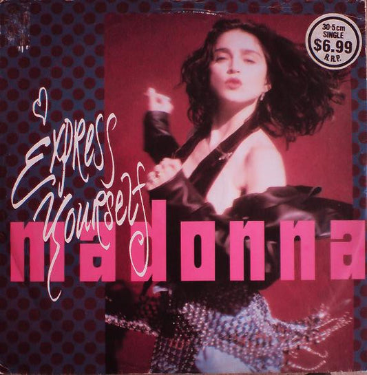 Madonna : Express Yourself (12", Single)