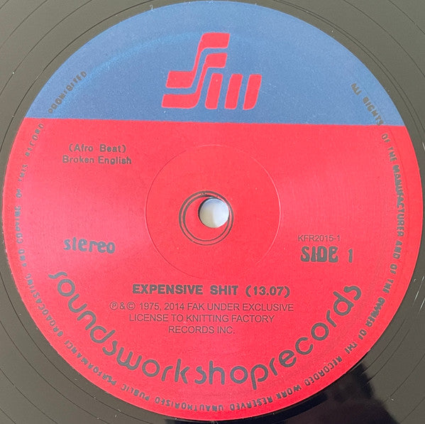 Fela Kuti & Africa 70 : Expensive Shit (LP, Album, RE)