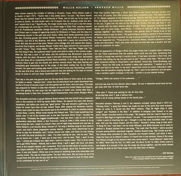 Willie Nelson : Shotgun Willie (LP, Album, RE + LP + RSD)