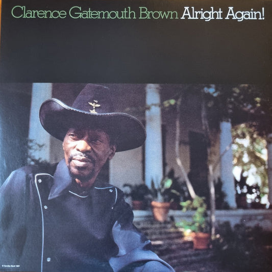 Clarence "Gatemouth" Brown : Alright Again! (LP, Album, RE, 180)