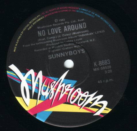 Sunnyboys : You Need A Friend (7", Ltd)