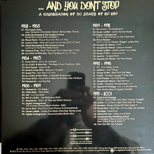 Various : ... And You Don't Stop - A Celebration Of 50 Years Of Hip Hop (6xLP, Comp)