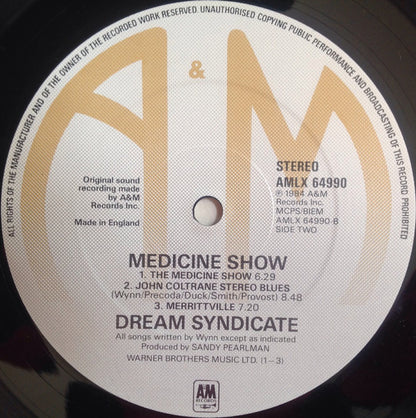 The Dream Syndicate : Medicine Show (LP, Album)