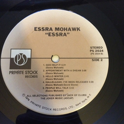 Essra Mohawk : Essra (LP, Album)