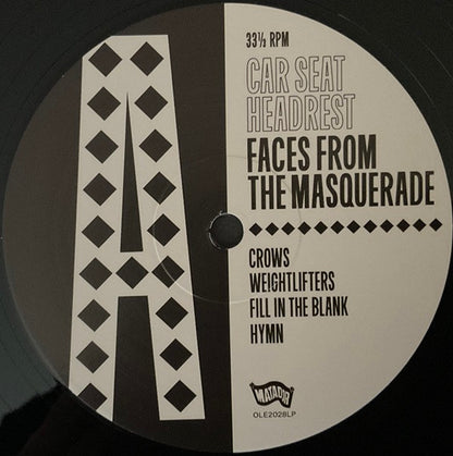 Car Seat Headrest : Faces From The Masquerade (2xLP, Album)