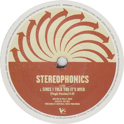 Stereophonics : Since I Told You It's Over (7", Single)