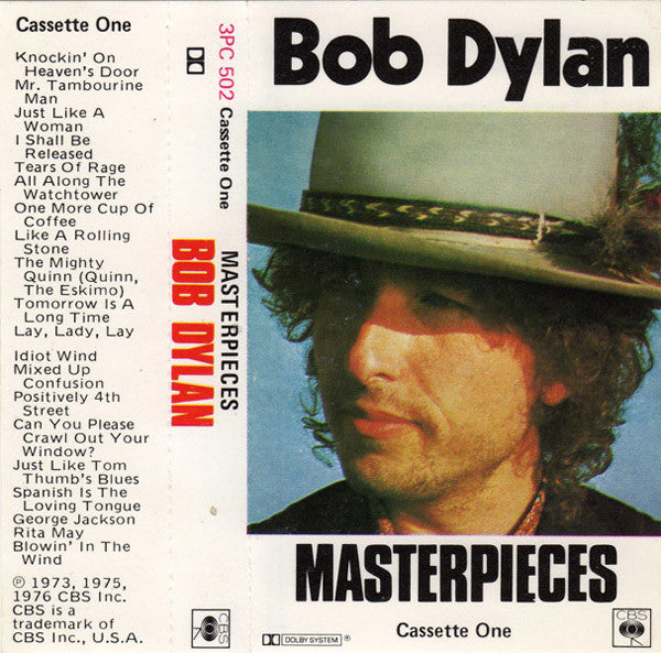 Bob Dylan : Masterpieces (2xCass, Comp, RE)