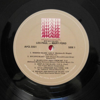 Les Paul & Mary Ford : Bye Bye Blues! (LP, Album, Mono, RE)