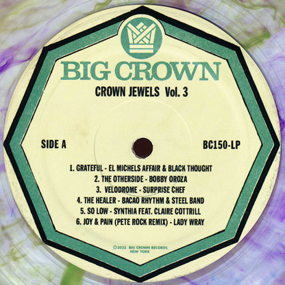 Various : Crown Jewels Vol. 3 (LP, Comp, Ltd, Cle)