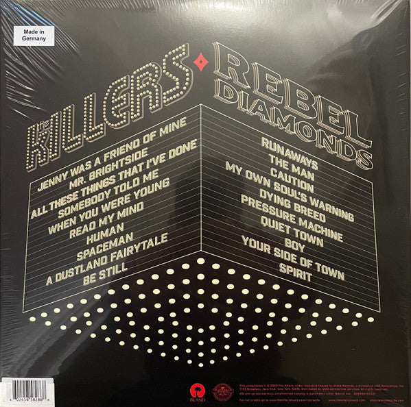The Killers : Rebel Diamonds (2xLP, Comp, Cre)