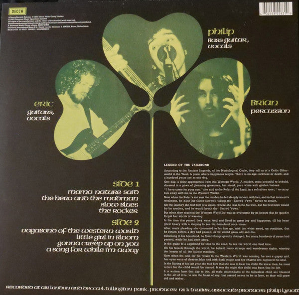 Thin Lizzy : Vagabonds Of The Western World (LP, RE, RM, Tra)