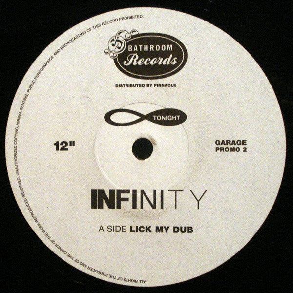 Infinity (2) : Tonight (12", Promo)