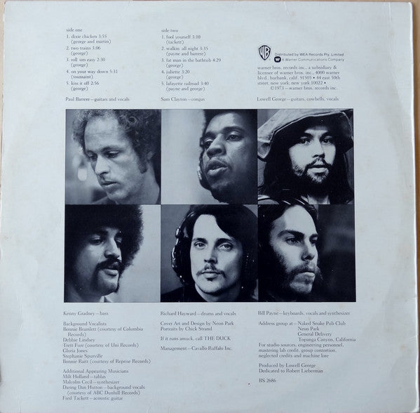 Little Feat : Dixie Chicken (LP, Album)