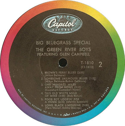 The Green River Boys & Glen Campbell : Big Bluegrass Special (LP, Album, Mono, Scr)