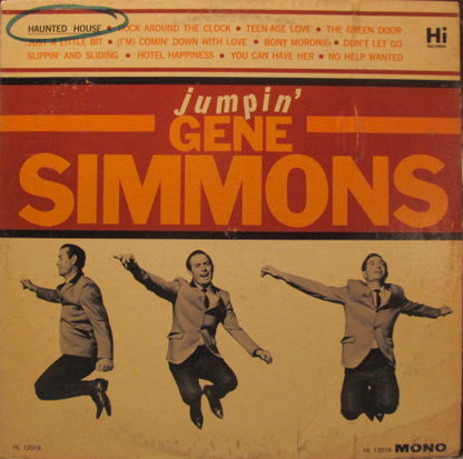 Gene Simmons (2) : Jumpin' Gene Simmons (LP, Album, Mono)